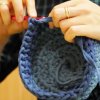 Вяжем интерьерные корзинки из трикотажной пряжи. 17.10.20