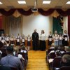 Руководитель сектора православных образовательных организаций Синодального ОРОиК протоиерей Димитрий Григорьянц с рабочим визитом посетил Городенскую православную гимназию