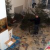 Последние приготовления к рождественскому празднику, январь 2018 г.